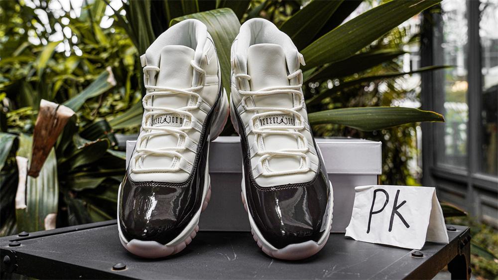 PK GOD Jordan Air Jordan 11 Retro White Black RETAIL MATERIALS READY TO SHIP